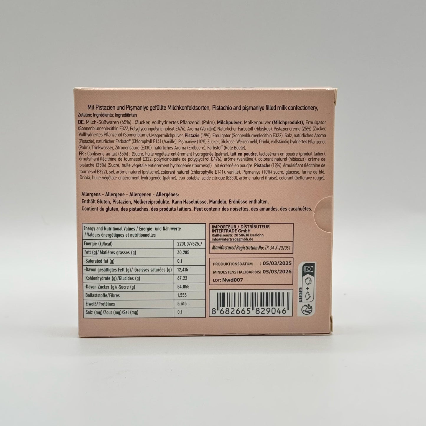 Germiyan Turkish Cotton Candy with Pistachios 100g – Angel Hair Chocolate