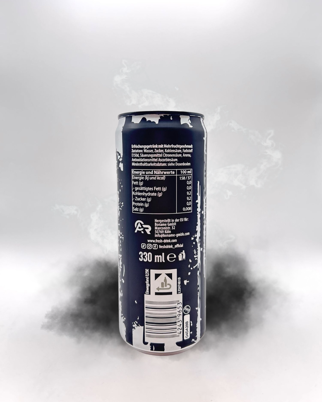 12x ACR Fresh Black Gazoz Sparkling – Erfrischender Mehrfruchtgeschmack mit spritzigem Genuss