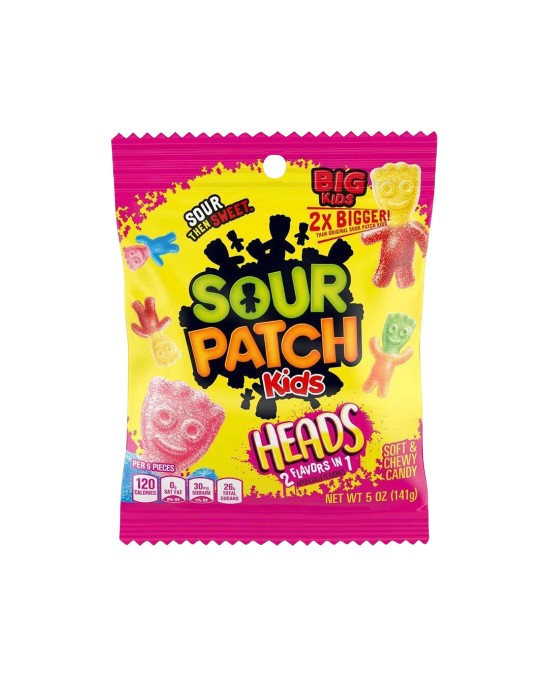 Sour Patch Kids Big Heads 141g