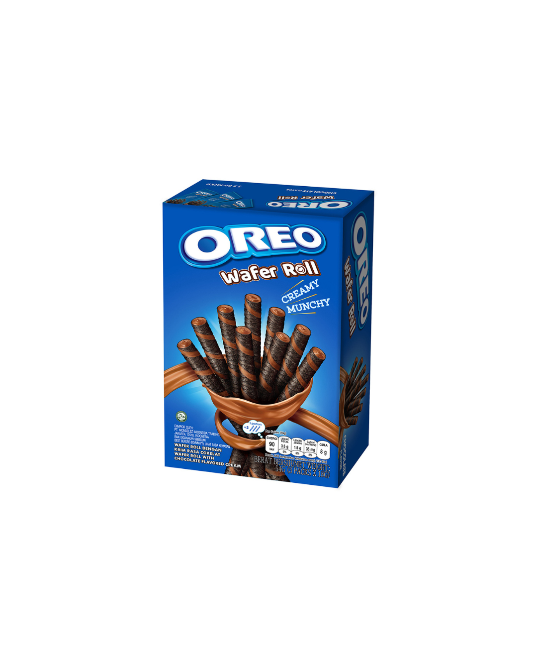 Oreo Wafer Roll Choco 54g