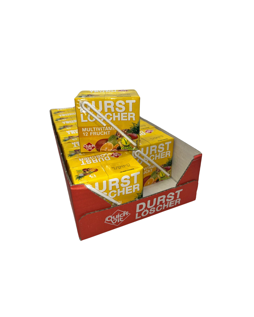 12x Durstlöscher Multivitamin 12 Frucht – Fruchtige Erfrischung mit Vitaminkick