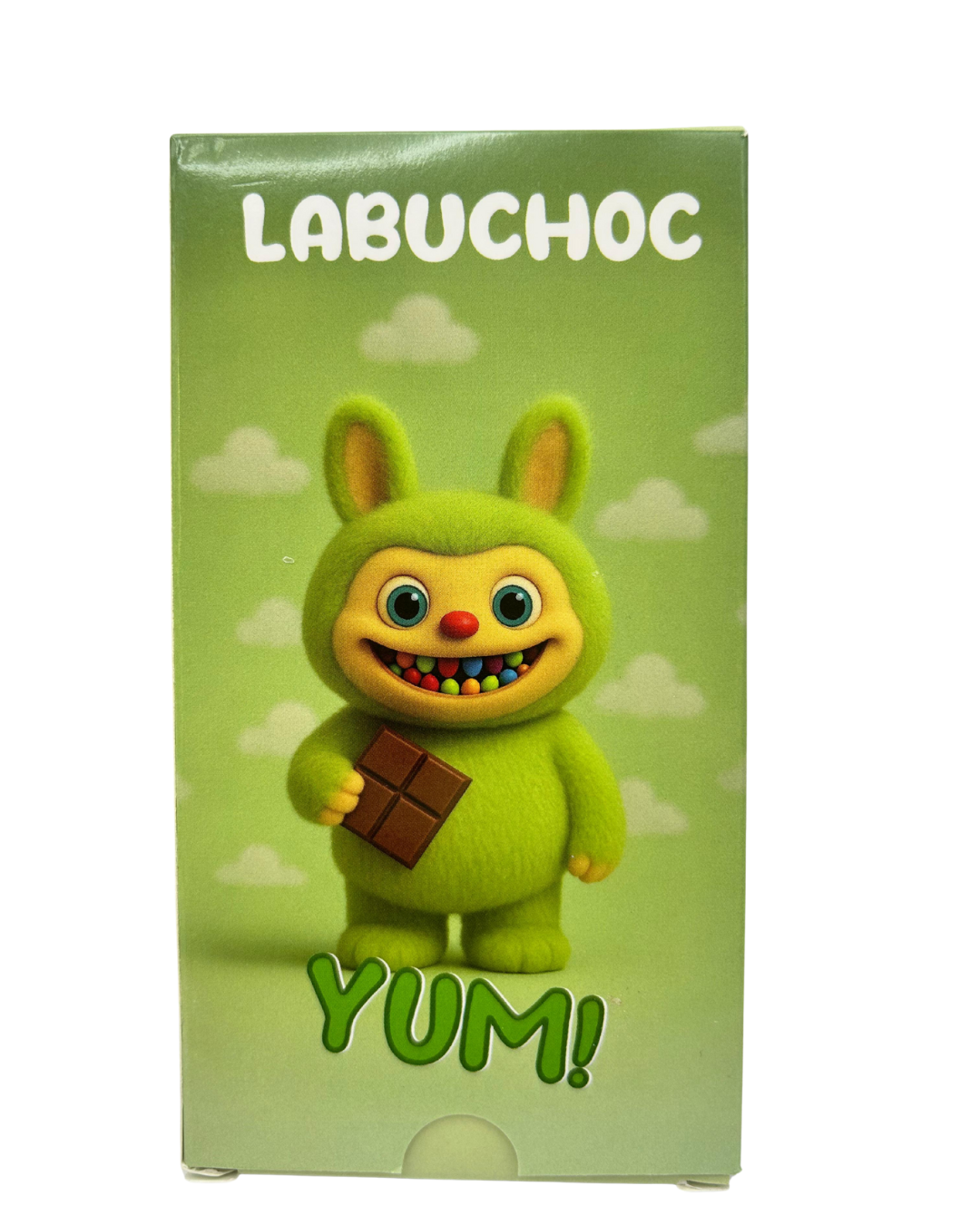 LABUCHOC 75g- Schokolade gefüllt mit Pistaziencreme und Knisterzucker