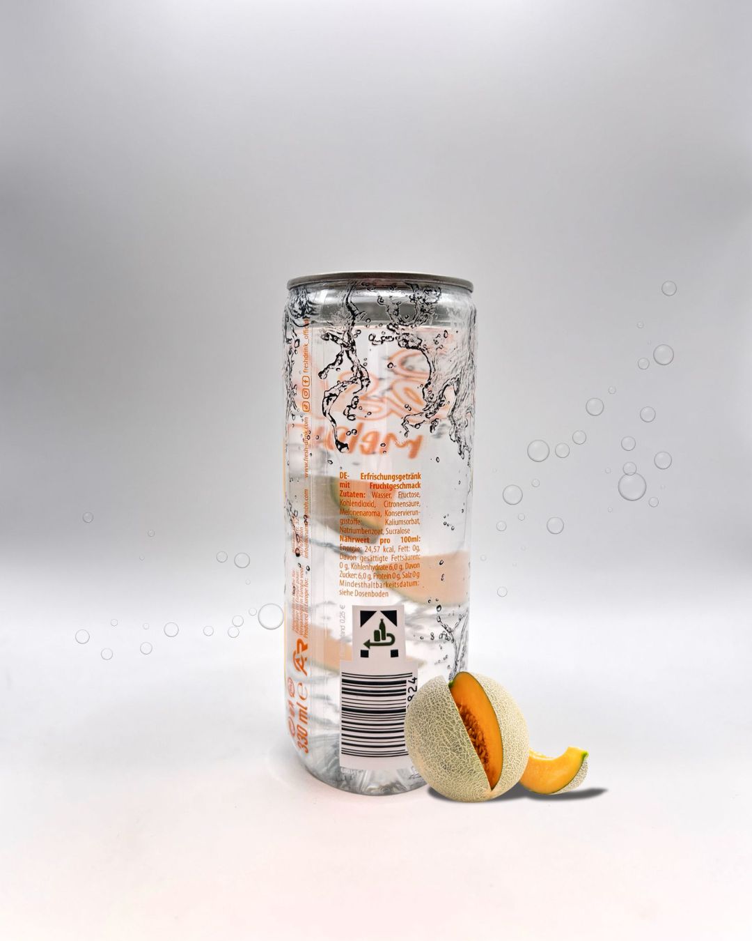 12x ACR Fresh Melon – Erfrischendes Melonwasser mit spritzigem Genuss MHD 07.06.25