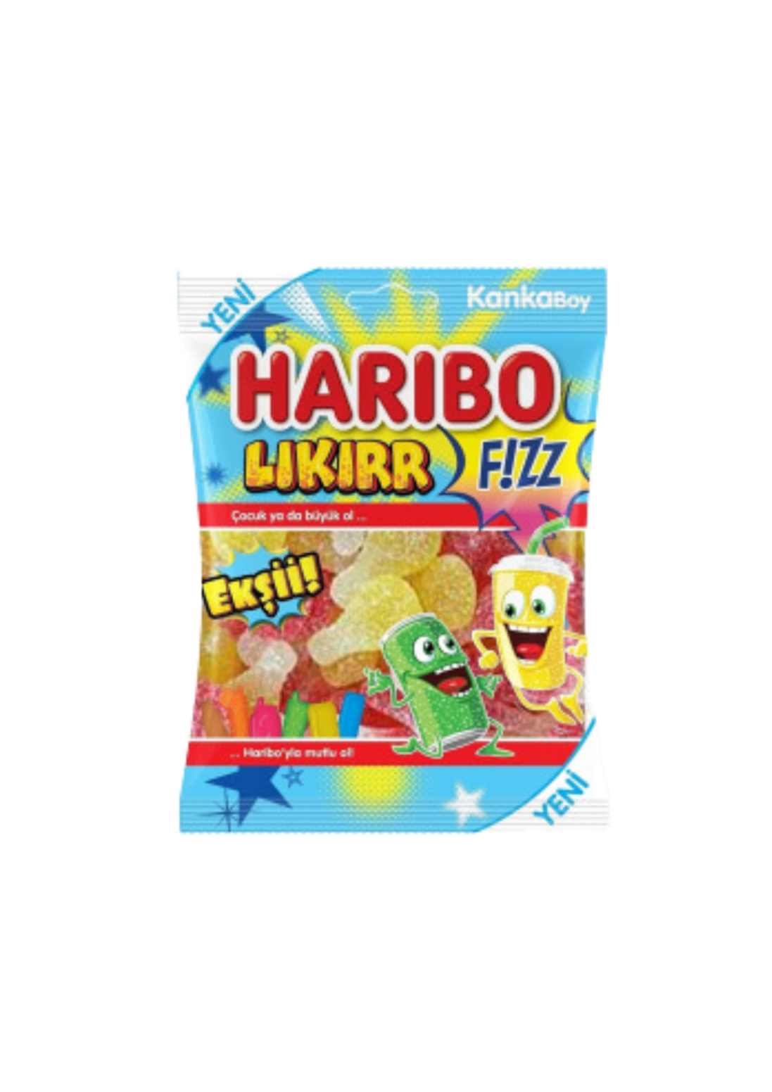 Haribo Fizzy Likirr 70g