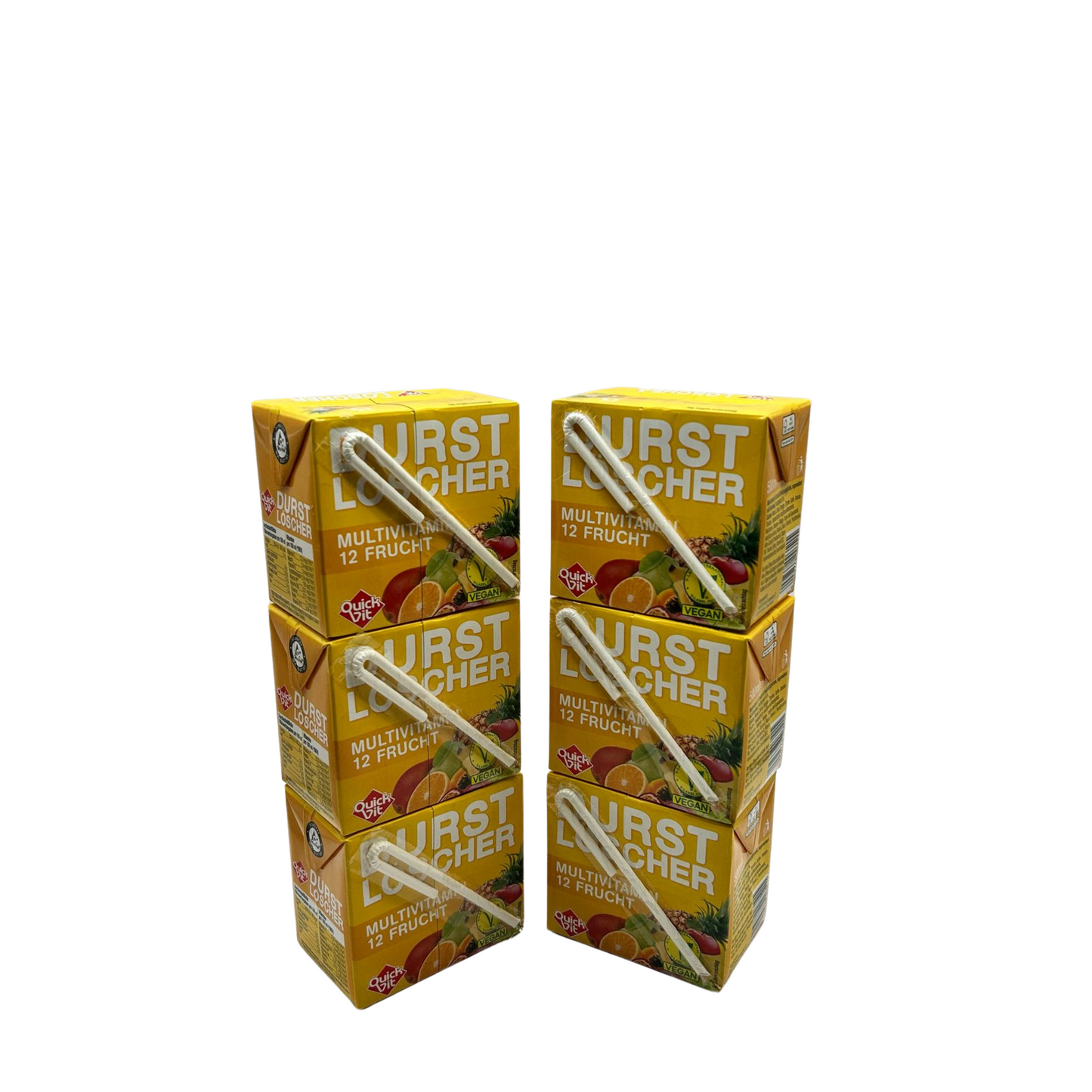 6x Durstlöscher Multivitamin 12 Frucht – Fruchtige Erfrischung mit Vitaminkick