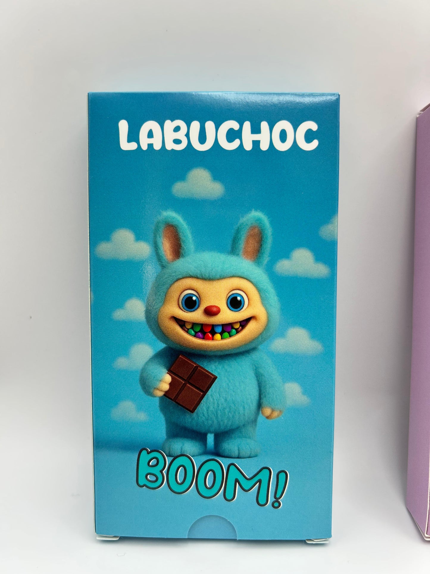 LABUCHOC 75g- gefüllt mit Haselnusscreme und Knisterzucker