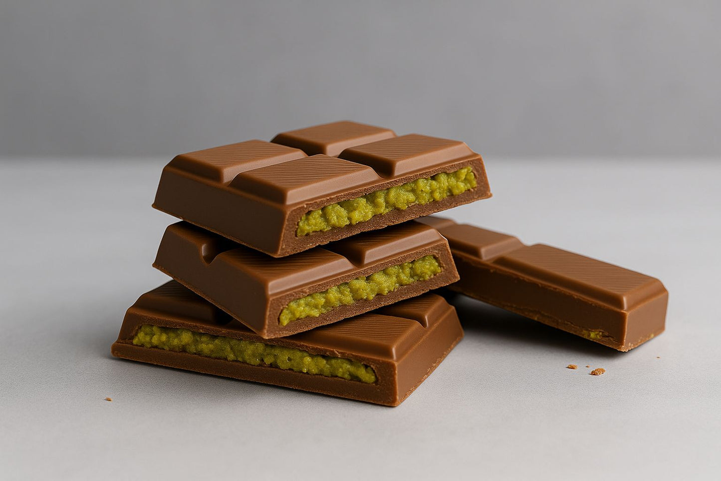 Germiyan Kadayif Chocolate With Pistachio 100g
