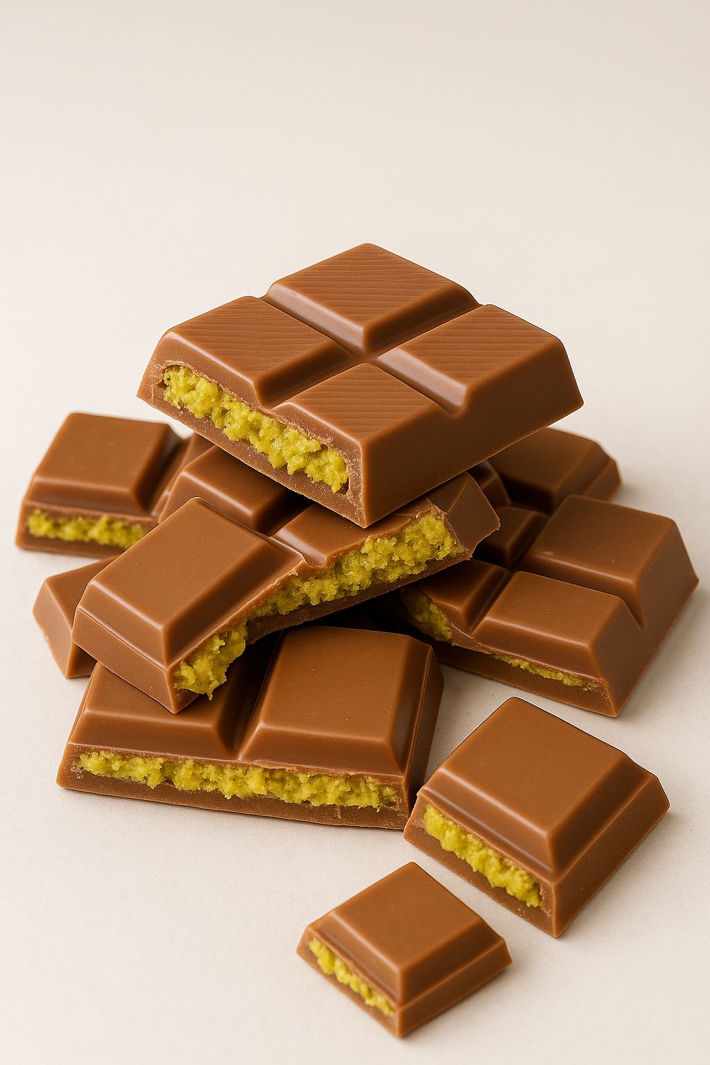 Germiyan Kadayif Chocolate With Pistachio 100g