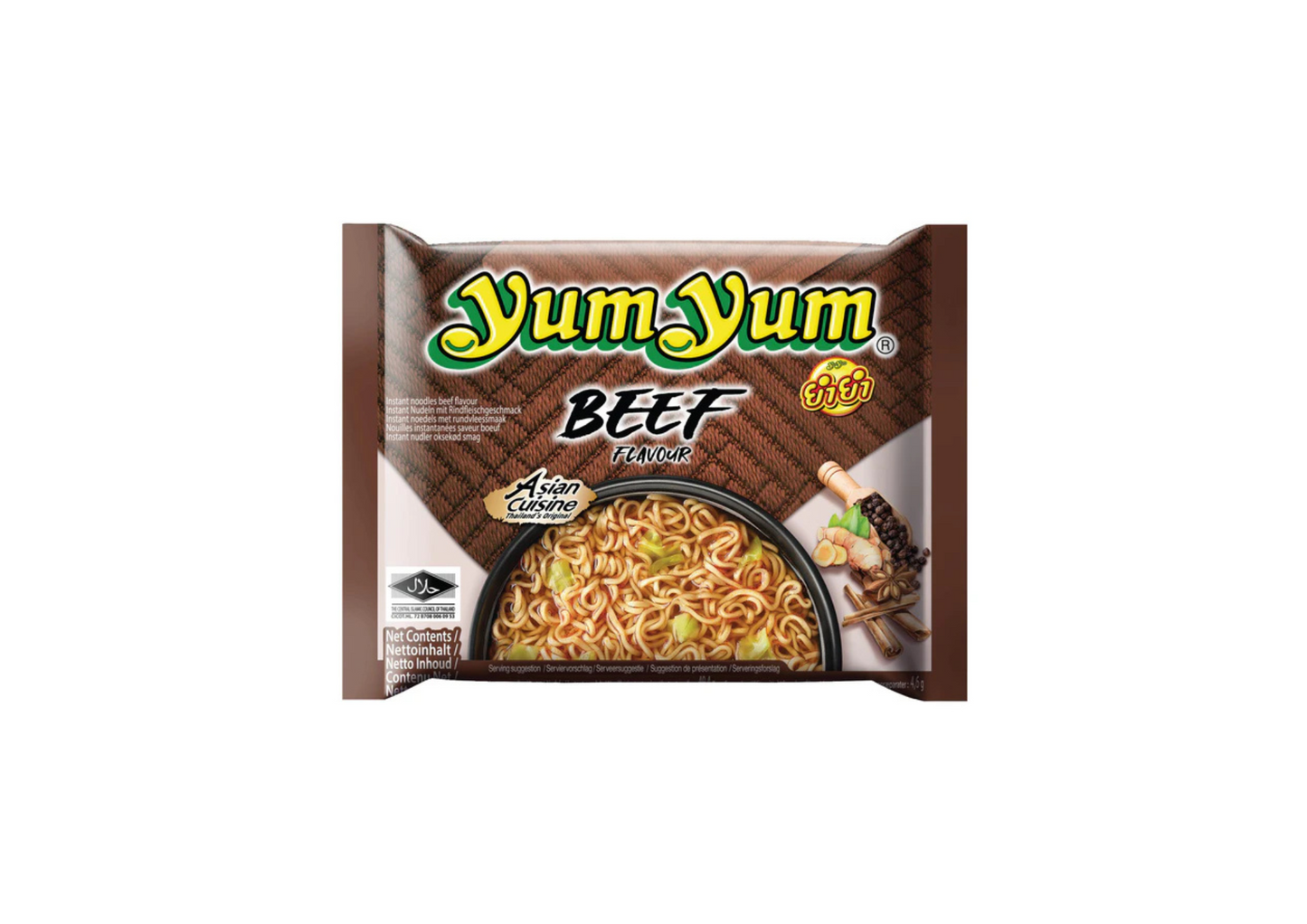 Yum Yum Beef Flavour 60g MHD 10/10/2025