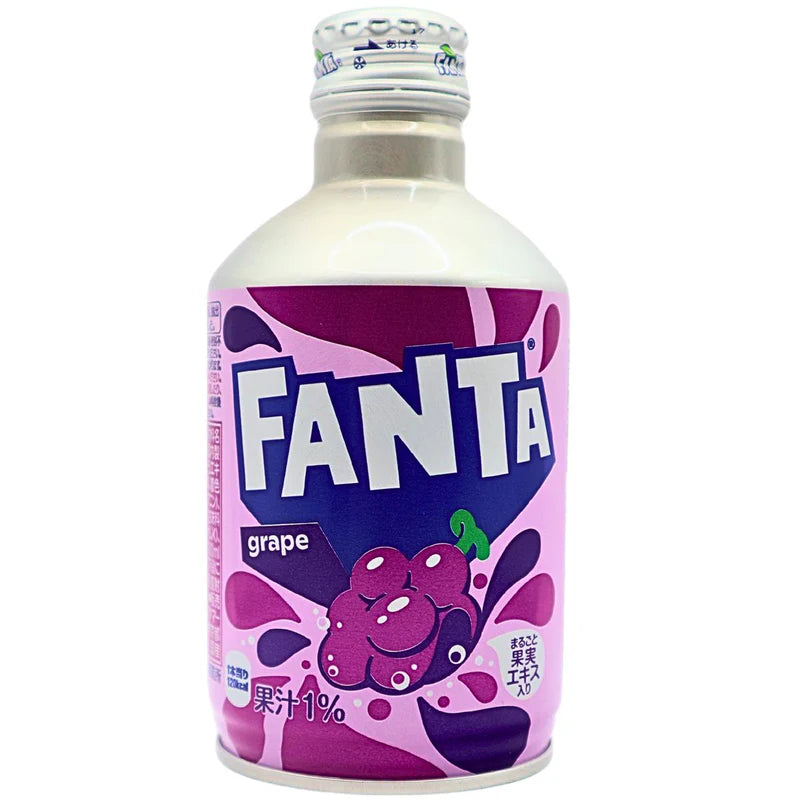 Fanta Grape (Japan) (MHD 03.2025) – Original japanischer Traubengeschmack 300ml