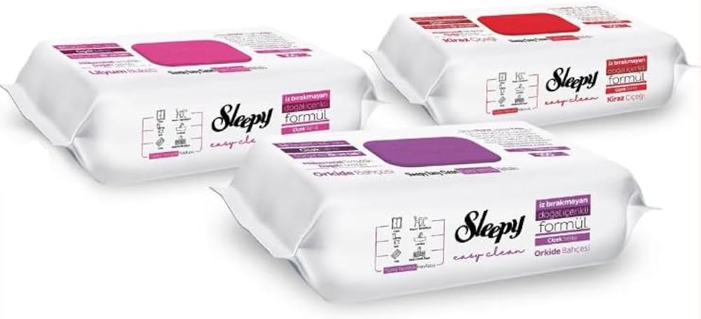 Sleepy Easy Clean Oberflächenreinigungstücher - Sleepy Feuchttücher