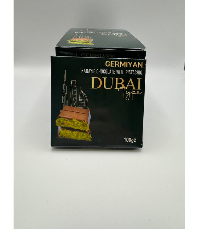 Germiyan Kadayif Chocolate With Pistachio 100g