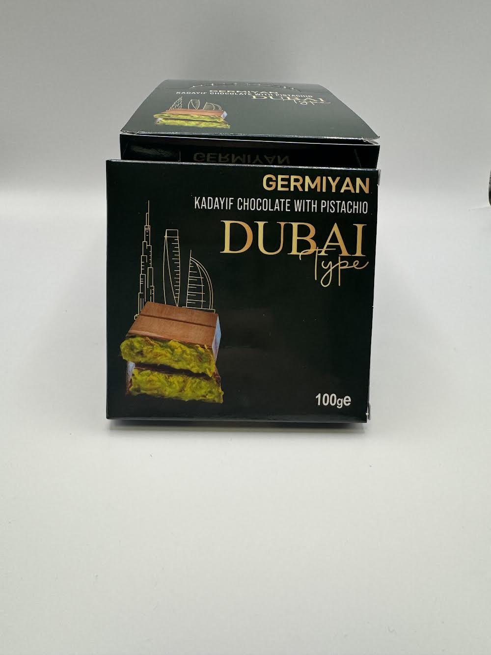 Germiyan Dubai & Angelhair Mix - 5 Tafeln Dubai Schokolade 100g 5 Tafeln Angelhair 90g