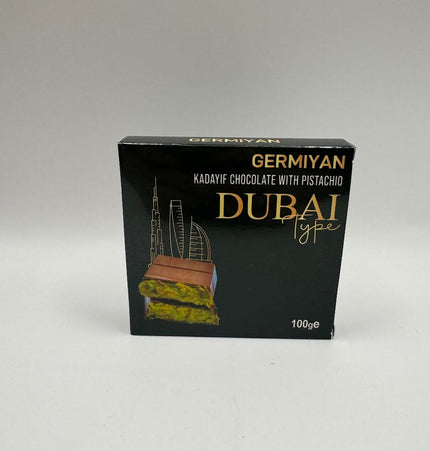 Germiyan Kadayif Chocolate With Pistachio 100g