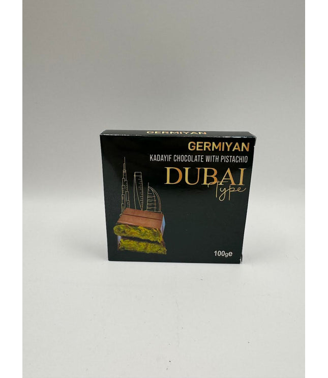 Germiyan Kadayif Chocolate With Pistachio 100g