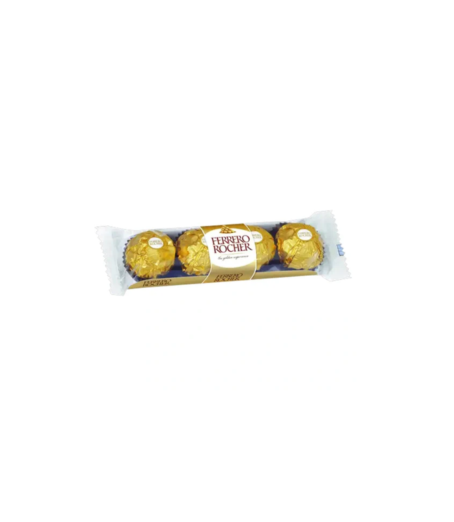 Ferrero Rocher 3er-Pack mit goldenen Folienpralinen, einzeln verpackt