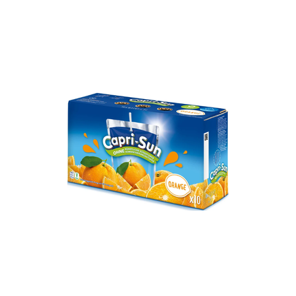 Capri-Sun Orange Getränkepack mit Orangengrafik, 10er-Karton