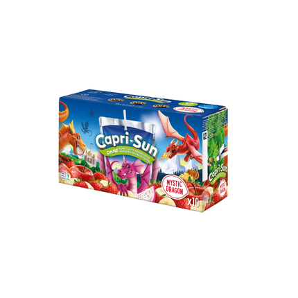 Capri-Sun Mystic Dragon Getränkepack mit Drachenmotiven, 10er-Karton