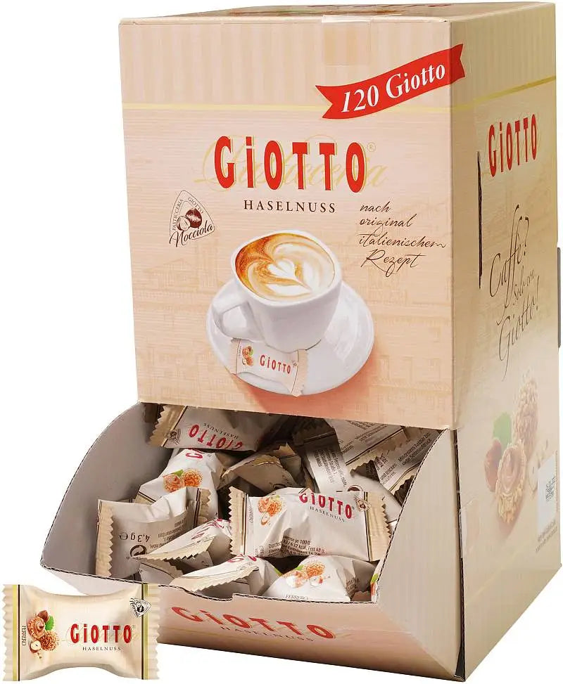 Giotto einzeln verpackt, perfekt zum servieren 120er Box a 4,3g