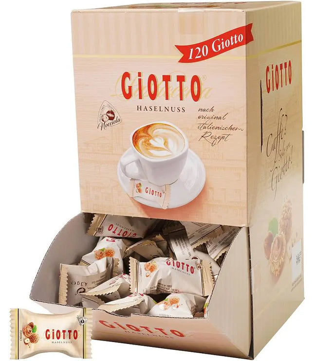 Giotto einzeln verpackt, perfekt zum servieren 120er Box a 4,3g