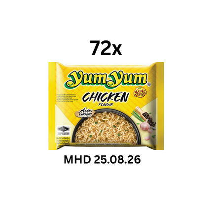 Yum Yum Hühnernudeln 72er Packung, gelbe Tüte
