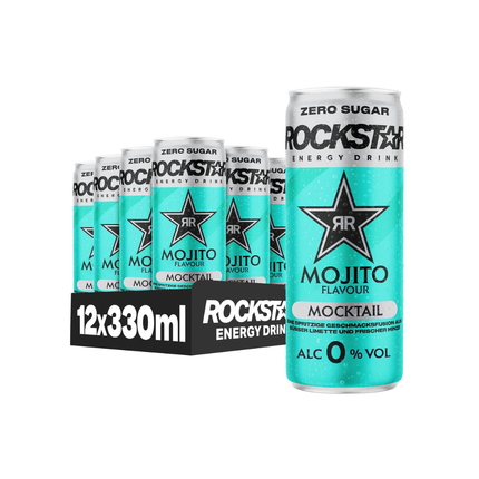 Rockstar Energy Mocktail Vorratspack 12x0,5l Dosen