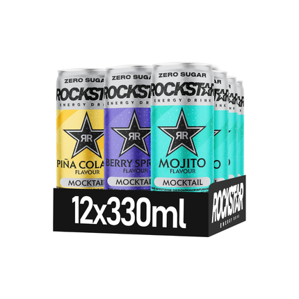 Rockstar Energy Mocktail Vorratspack 12x0,5l Dosen