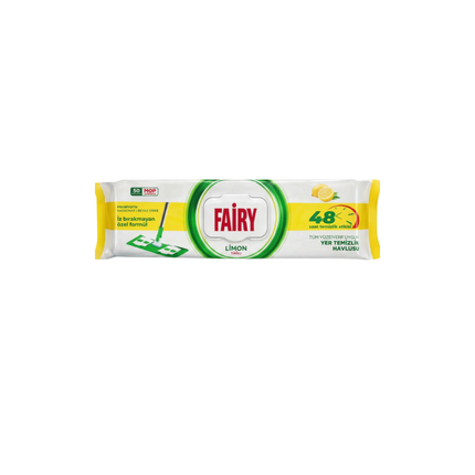 Fairy Power Wipes Bodentücher Zitrone 50 Stück