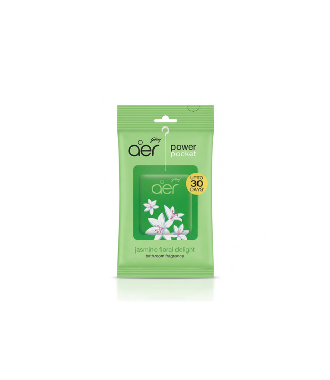 Aer Power Pocket Badduft, jasmine floral delight, Duftbeutel, bis zu 30 Tage
