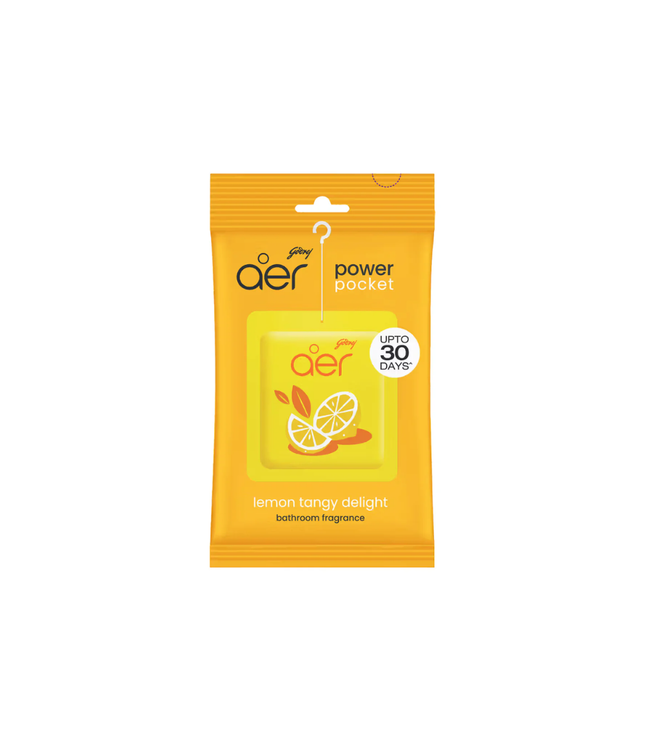 Aer Power Pocket Badduft, lemon tangy delight, Duftbeutel, bis zu 30 Tage