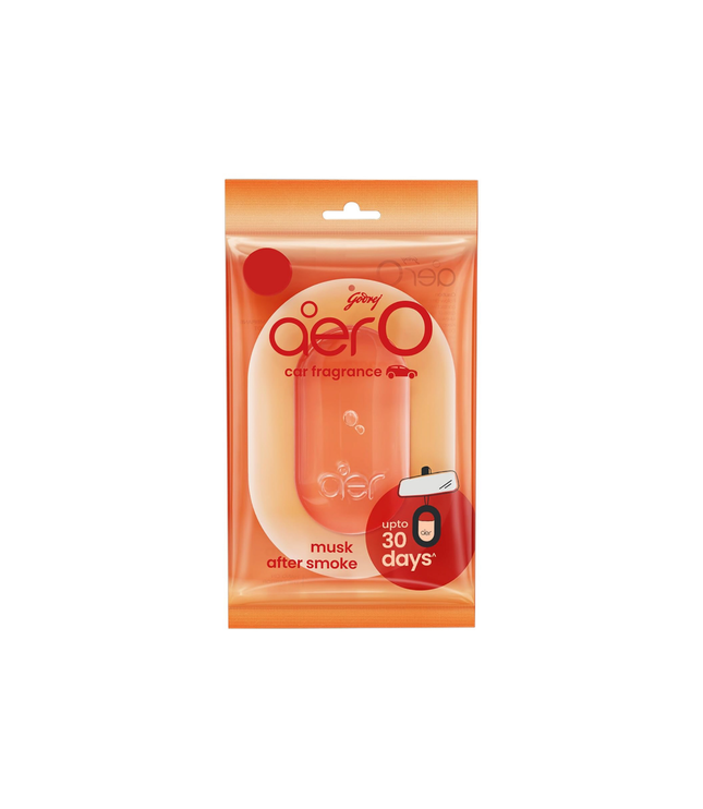 Godrej Aer O Autoduft 7,5 g – orange Verpackung „After Smoke“