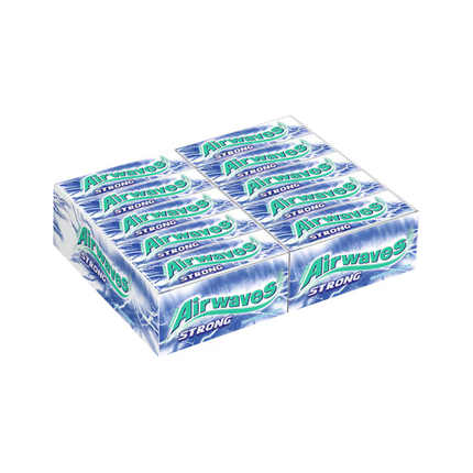 Airwaves Kartonpack, Strong-Variante, mehrere Packblöcke
