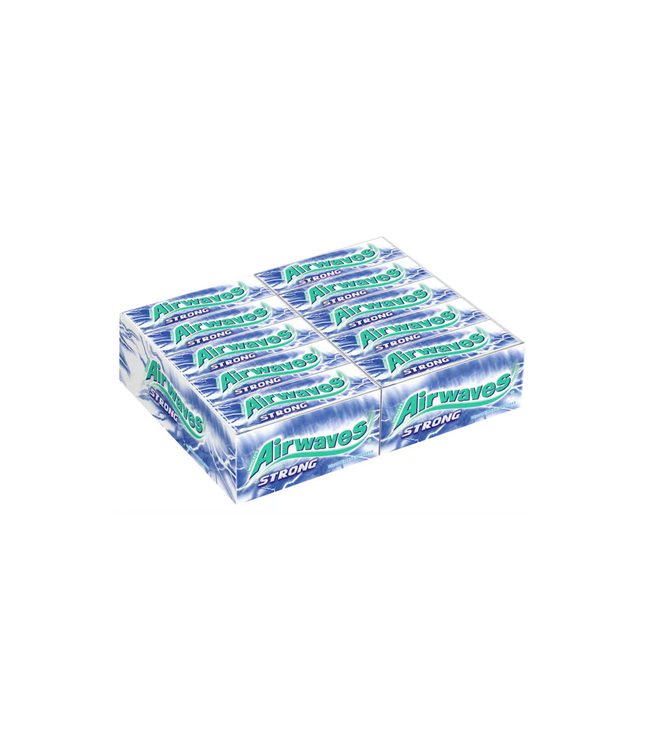 Airwaves Kartonpack, Strong-Variante, mehrere Packblöcke