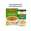 Chana Masala + KnoblauchIngwer paste