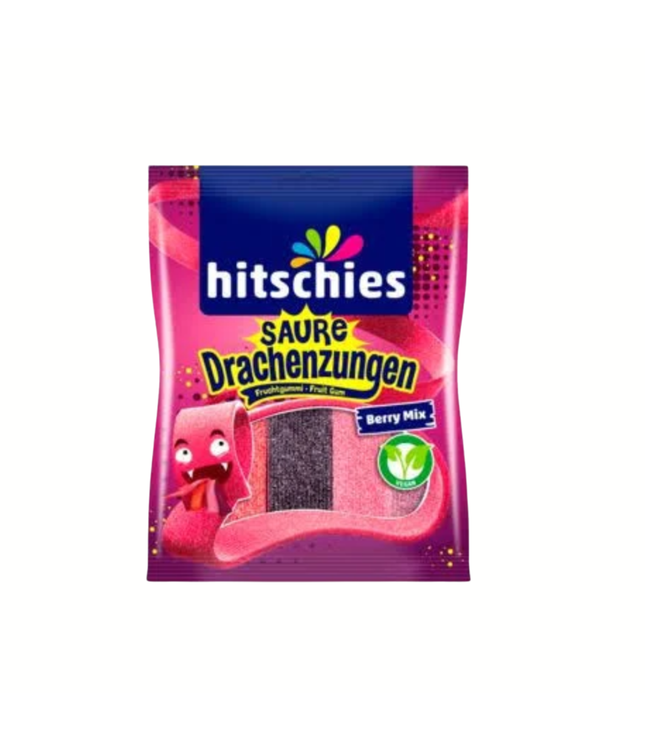 Hitschies saure Drachenzungen Berry Mix 125 g Beutel