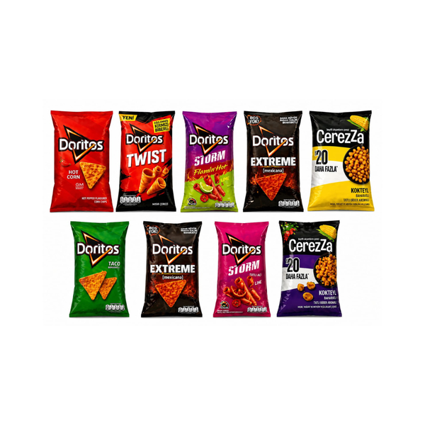 Doritos & Çerezza Snack Mix 5er Pack – Verschiedene Sorten