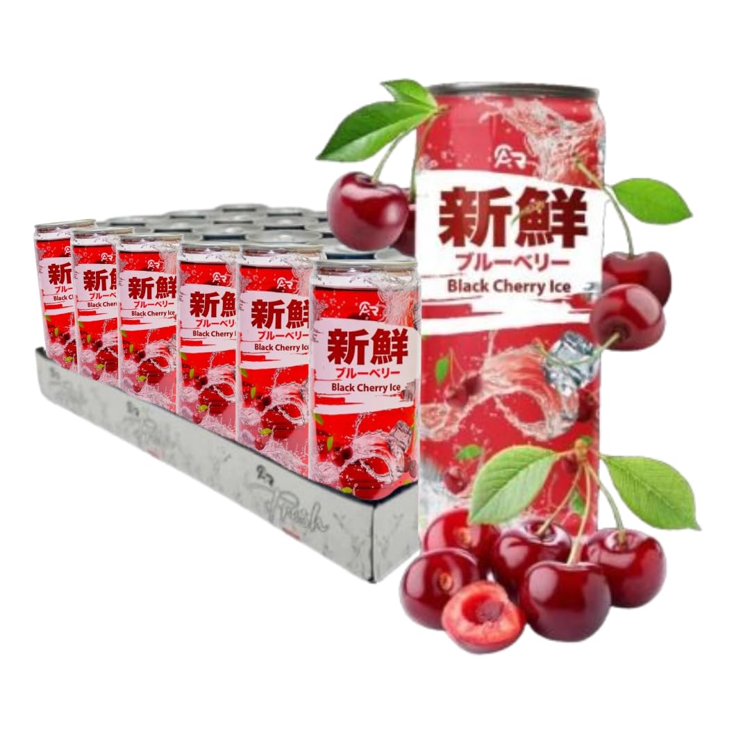 12x ACR Fresh– Black Cherry Ice 330 ml Erfrischungsgetränk