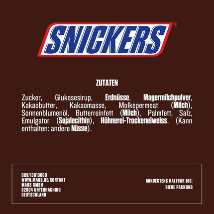 Mars, Snickers, Balisto & mehr Mixed Schokoriegel Box 72er