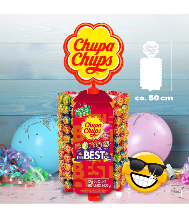 Chupa Chups Best of Geschenk mit bunten Bonbons, ca. 50 cm