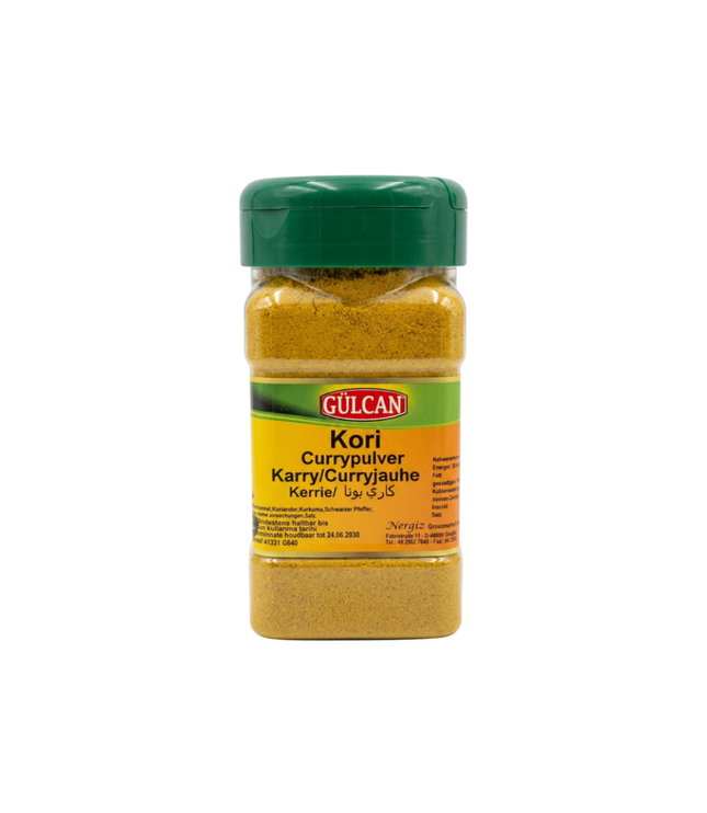 Curry Pulver von Gülcan in gelber Kunststoffdose, gemahlen, 200 g