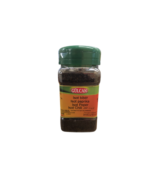 Isot-Paprika-Gewürz von Gülcan in grüner Kunststoffdose, gemahlen, 170 g