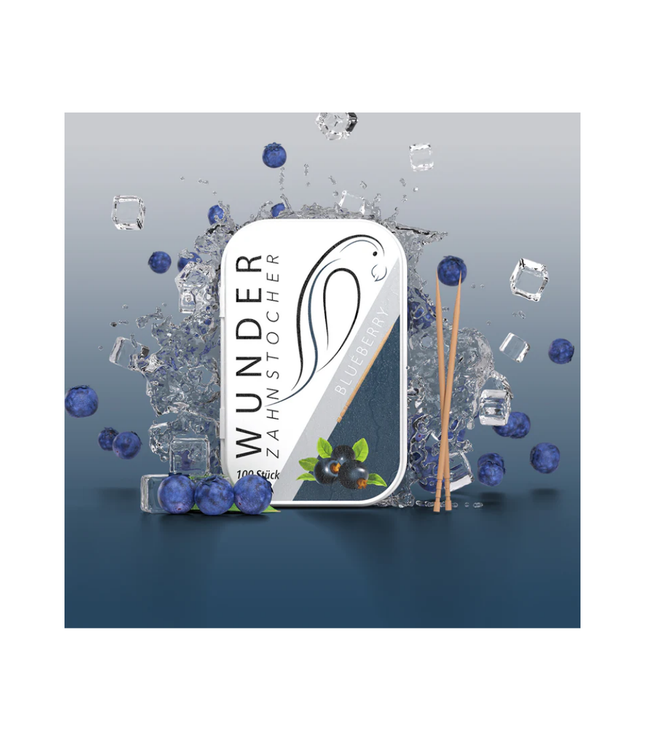 Wunder Zahnstocher mit Geschmack - 100er Pack - intensiver Geschmack - frischer Atem - Alternative zu Kaugummi - zuckerfrei