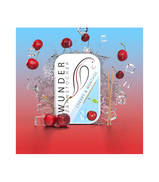 Wunder Zahnstocher mit Geschmack - 100er Pack - intensiver Geschmack - frischer Atem - Alternative zu Kaugummi - zuckerfrei