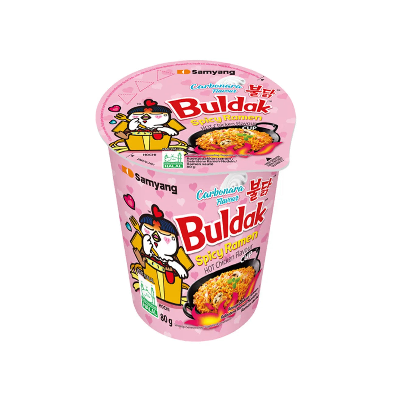 Samyang Buldak Carbonara Cups 6x80g