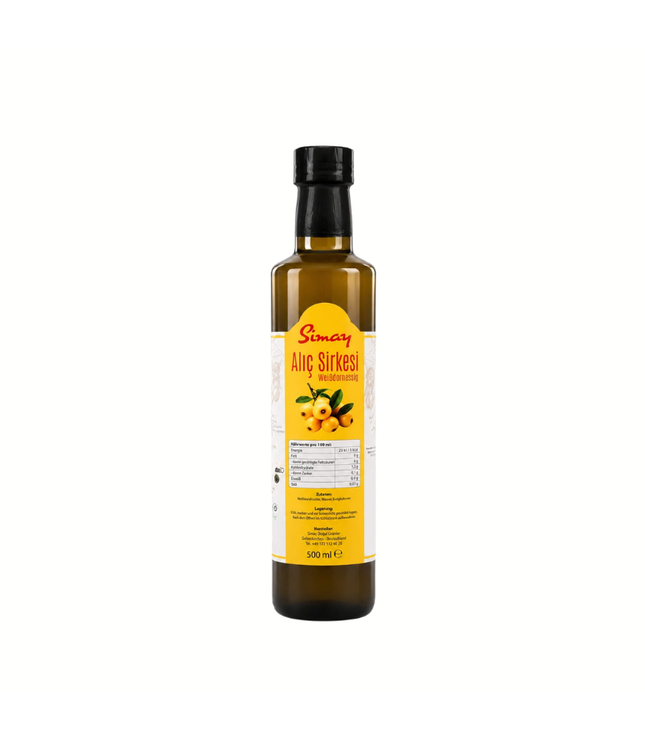 Simay Weißdornessig (Alıç Sirkesi) – Natürlicher Fruchtessig 500 ml