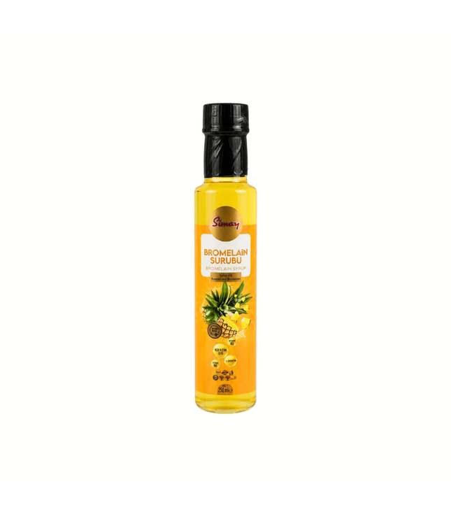 Simay Bromelain Sirup mit Ananas – Nahrungsergänzungssirup 250 ml