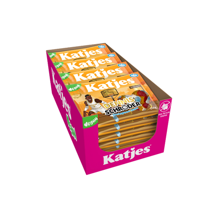 Katjes Fruchtgummi-Box Dennis Schröder, vegan, mit Stäbchen