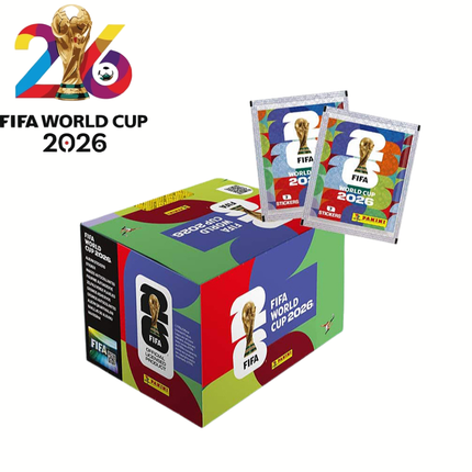 Panini FIFA World Cup WM 2026 Sammelsticker (7 Sticker je Pack)