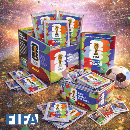 Panini FIFA World Cup WM 2026 Sammelsticker (7 Sticker je Pack)