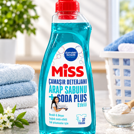 Miss Soda Plus Waschsoda / Miss Arap flüssige Waschmittel - Verschiedene Produkte